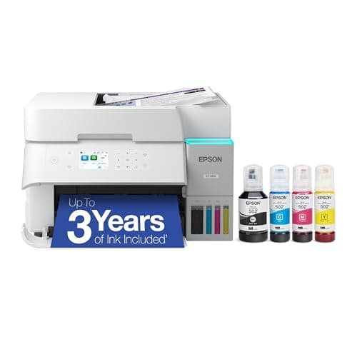 Epson EcoTank ET-3950 Wireless Color All-in-One Cartridge-Free Printer
