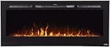 Touchstone Sideline 50-Inch Smart In-Wall Recessed Electric Fireplace Insert
