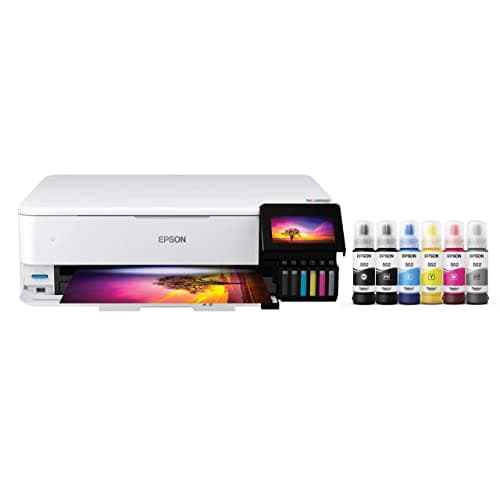 Epson EcoTank Photo ET-8550 Wide-Format Color All-in-One Supertank Printer