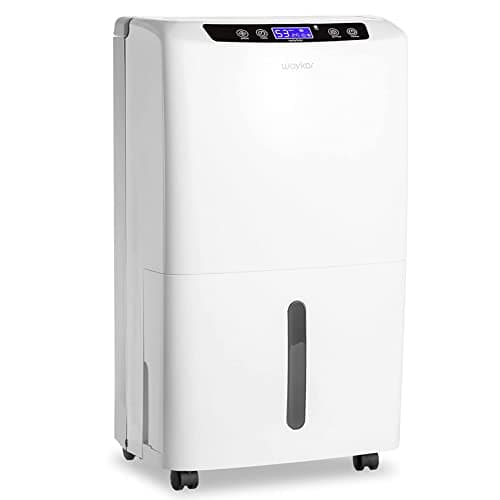 Waykar 34-Pint Energy Star Dehumidifier with Continuous Drainage System