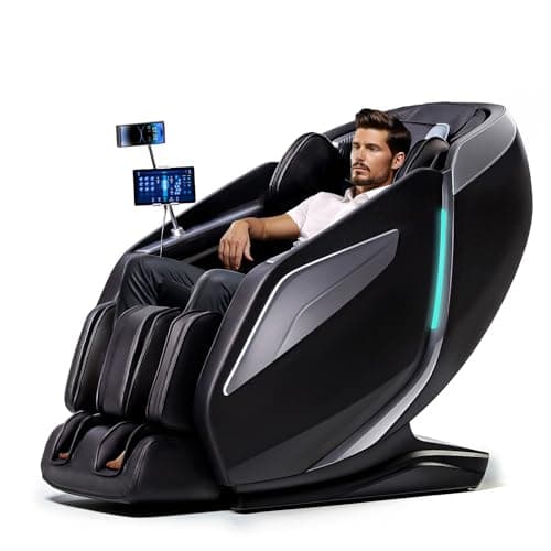 HealthRelife 4D SL-Track Full Body Zero Gravity Massage Chair with Yoga Stretch