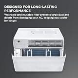 TCL 8000 BTU Smart Inverter Window Air Conditioner with Wi-Fi and Voice Control