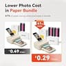 HPRT Wireless 4x6 Photo Printer Bundle with 108 Sheets and Thermal Dye-Sub
