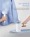 Beautural 1000W Foldable Portable Handheld Garment Wrinkle Remover Steamer