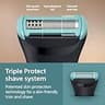 Philips Norelco Body Groomer 5000 Series BG5490/50 with Back Attachment
