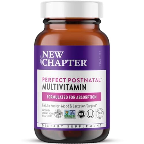 New Chapter Fermented Postnatal Vitamins & Lactation Supplement