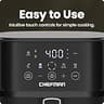 Chefman 6-Quart Compact Digital Air Fryer with Hi-Fry Technology and Presets