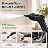 Goyappin 2500W Handheld Steam Cleaner with 1.6L High Capacity Water Tank