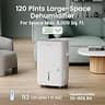 Waykar 120-Pint Energy Star Dehumidifier for Large Basements and Homes