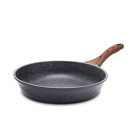 Sensarte 9.5-Inch Swiss Granite Nonstick Skillet with Heat Resistant Handle