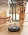 Uninell Robot Vacuum and Mop Combo with 5000Pa Suction & Self-Emptying Dustbin