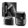 Tulzim Cordless Foil Electric Shaver with 100-Min Runtime & USB-C Fast Charging