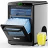 Silonn 44 lbs Countertop Crushed Pebble Ice Machine with Pull-Out Water Tank