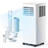 EUHOMY 4-in-1 Portable Air Conditioner with Dehumidifier Mode, 8000 BTU