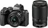 Nikon Z50 II Compact Mirrorless Digital Camera Dual Lens Kit with Enhanced AF