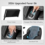 Real Relax Favor-06 3D SL-Track Full Body Massage Chair with App Control