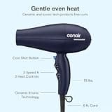 INFINITI PRO by CONAIR 1875W AC Motor Hair Dryer with Adjustable Texture Diffuser