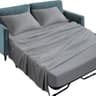SPRINGSPIRIT 4-Piece Microfiber Sleeper Sofa Queen Sheet Set for 8-Inch Beds
