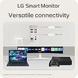 LG UltraWide 34-Inch QHD Curved Smart Monitor with webOS and AirPlay2