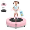 BCAN 36-Inch Toddler Trampoline with Adjustable Foam Handle and Safety Pad