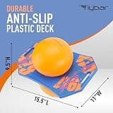 Flybar Pogo Trick Ball Active Bounce Board Toy with Air Inflation Pump