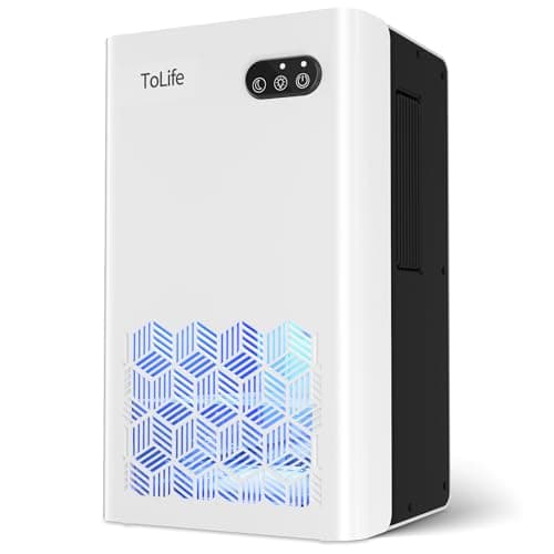 ToLife 95oz Semiconductor Dehumidifier with 7-Color LED Ambient Light