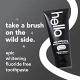 Hello Epic Whitening Charcoal Fluoride-Free Toothpaste, Fresh Mint, 4 oz