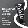 Hello Epic Whitening Charcoal Fluoride-Free Toothpaste, Fresh Mint, 4 oz