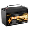 12V 100Ah LiFePO4 Group 31 Deep Cycle Marine Battery with Smart 100A BMS