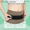 JOMECA Sacroiliac SI Joint Hip Belt with Micro-Adjustable Dial Knob System