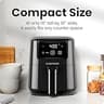 Chefman 2-Quart Mini Air Fryer with Digital Touchscreen and Space-Saving Design