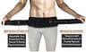 Vriksasana Posture Sacroiliac Hip Belt with Dual Anti-Slip Silicone Strips