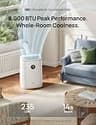 DREO 318S 8,000 BTU Smart Portable Air Conditioner with Drainage-Free System