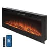 Touchstone Sideline 50-Inch Smart In-Wall Recessed Electric Fireplace Insert