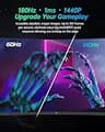 KTC H27S17 27-Inch 1500R Curved HVA QHD 1440p Gaming Monitor 180Hz 1ms