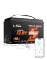LiTime 12V 100Ah Bluetooth Trolling Motor LiFePO4 Battery (Group 31)