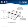 Brother DS-640 Compact Ultra-Mobile Single-Sided Stick Document Scanner
