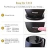 Nextmug Temperature-Controlled Self-Heating Ceramic Coffee Mug (14 Ounces)