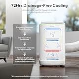 ZAFRO Smart Inverter Dual-Hose Portable Air Conditioner System, 16000 BTU
