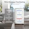 ZAFRO Smart Inverter Dual-Hose Portable Air Conditioner System, 16000 BTU