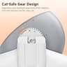 Hazrela Mini-E Ultra-Compact Smart Automatic Cat Litter Box with Health Monitoring
