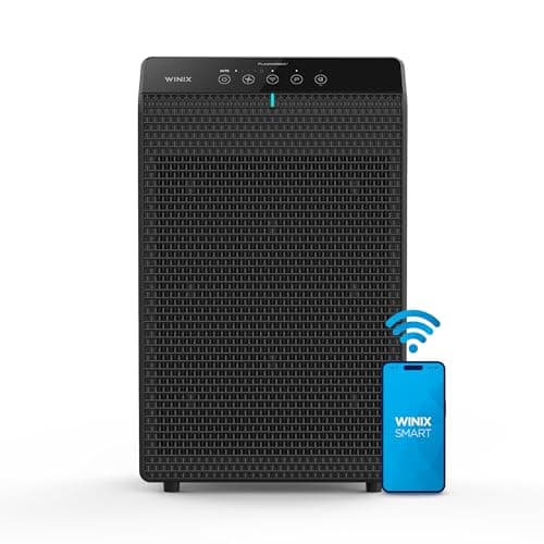 WINIX 5520 True HEPA Air Purifier with PlasmaWave and Auto Mode for Large Rooms