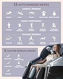 RELX Premium 53-Inch SL-Track Full Body Massage Chair with AI Voice Control
