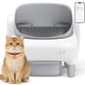 Hazrela Mini-E Ultra-Compact Smart Automatic Cat Litter Box with Health Monitoring