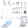 ScrubWiz 10-in-1 Detachable Handheld Steam Cleaner & Mop with Accessories