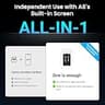 Wooask A8 Independent Wireless Translation Earbuds with Smart Touchscreen Case