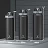 Meoky 18 oz Vacuum Insulated Stainless Steel Water Bottle with 2-in-1 Straw Lid