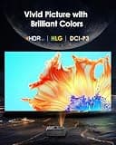 Daylight 4K Ultra HD Smart Projector with 2300 High ANSI Brightness