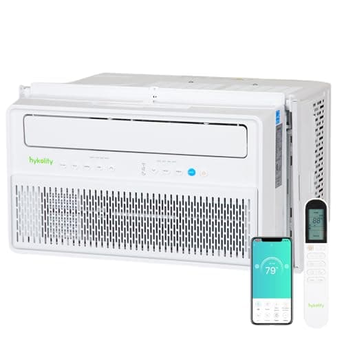 Hykolity 8,000 BTU Smart Inverter Window Air Conditioner with Wi-Fi Connectivity