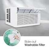 LG 8,000 BTU 115V Window Air Conditioner with Electronic Controls and Remote Device